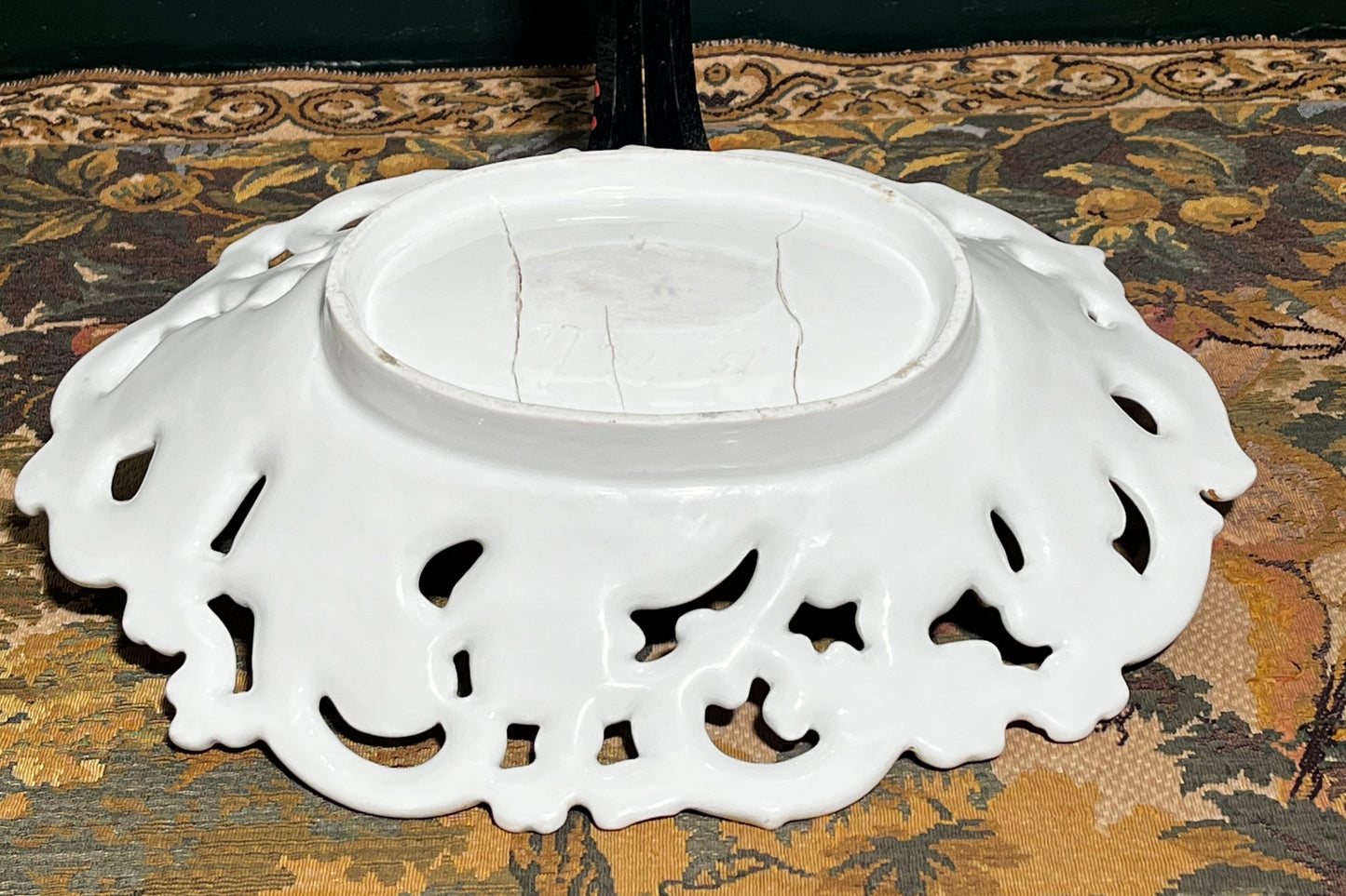 Bol rococo de Meissen