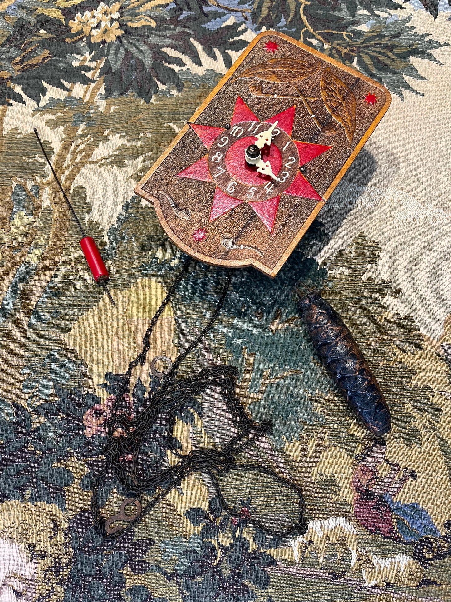 Tabaks- Roode Ster - Blik & Klokje