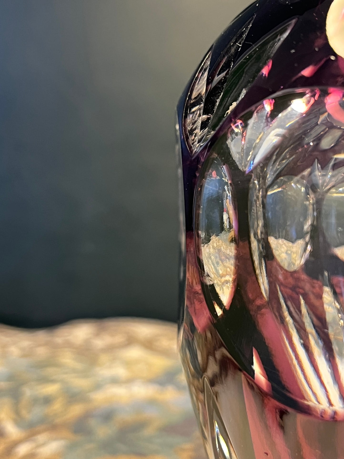 Bohemian Crystal - Vintage - Vase