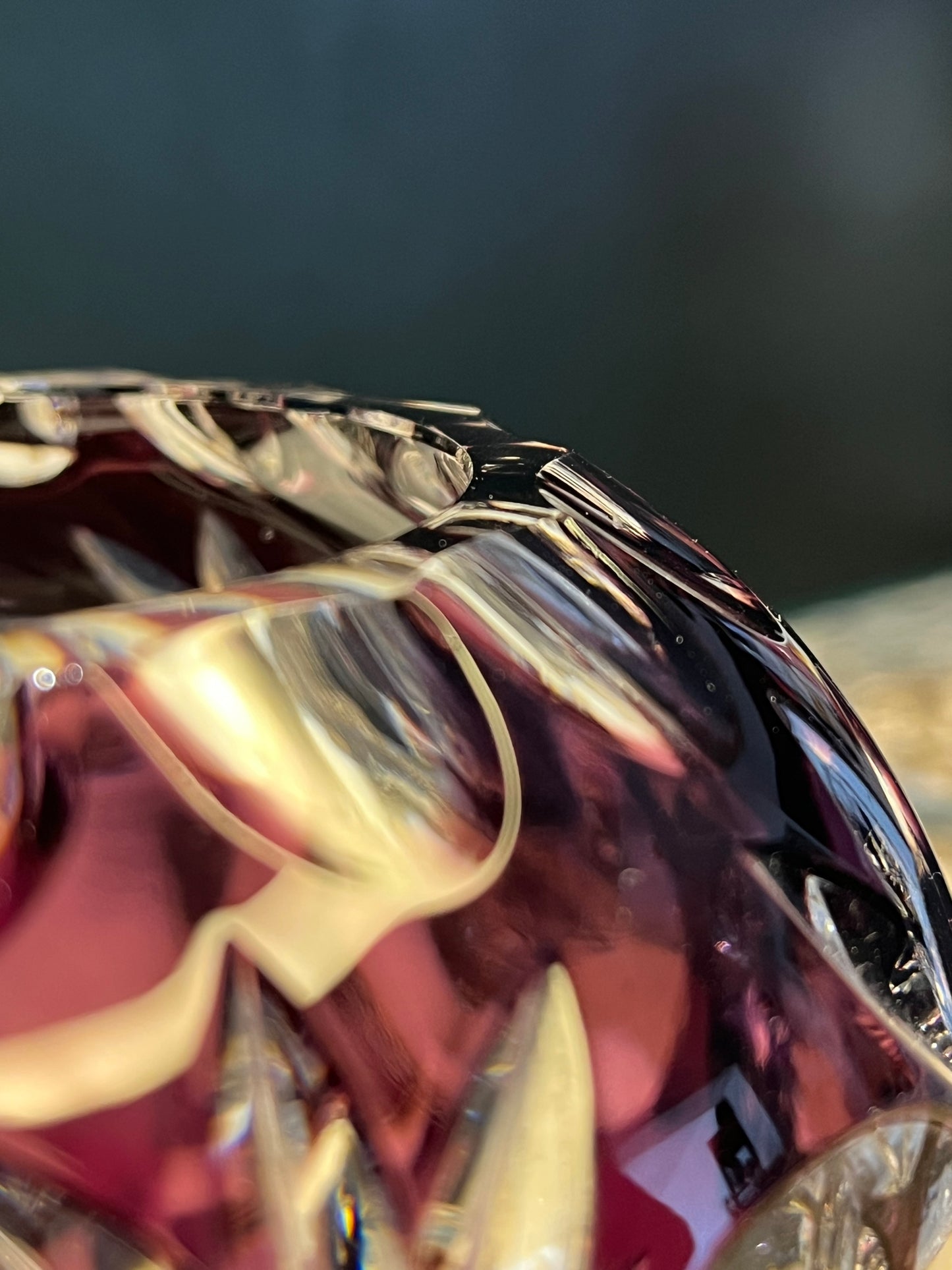 Bohemian Crystal - Vintage - Vase