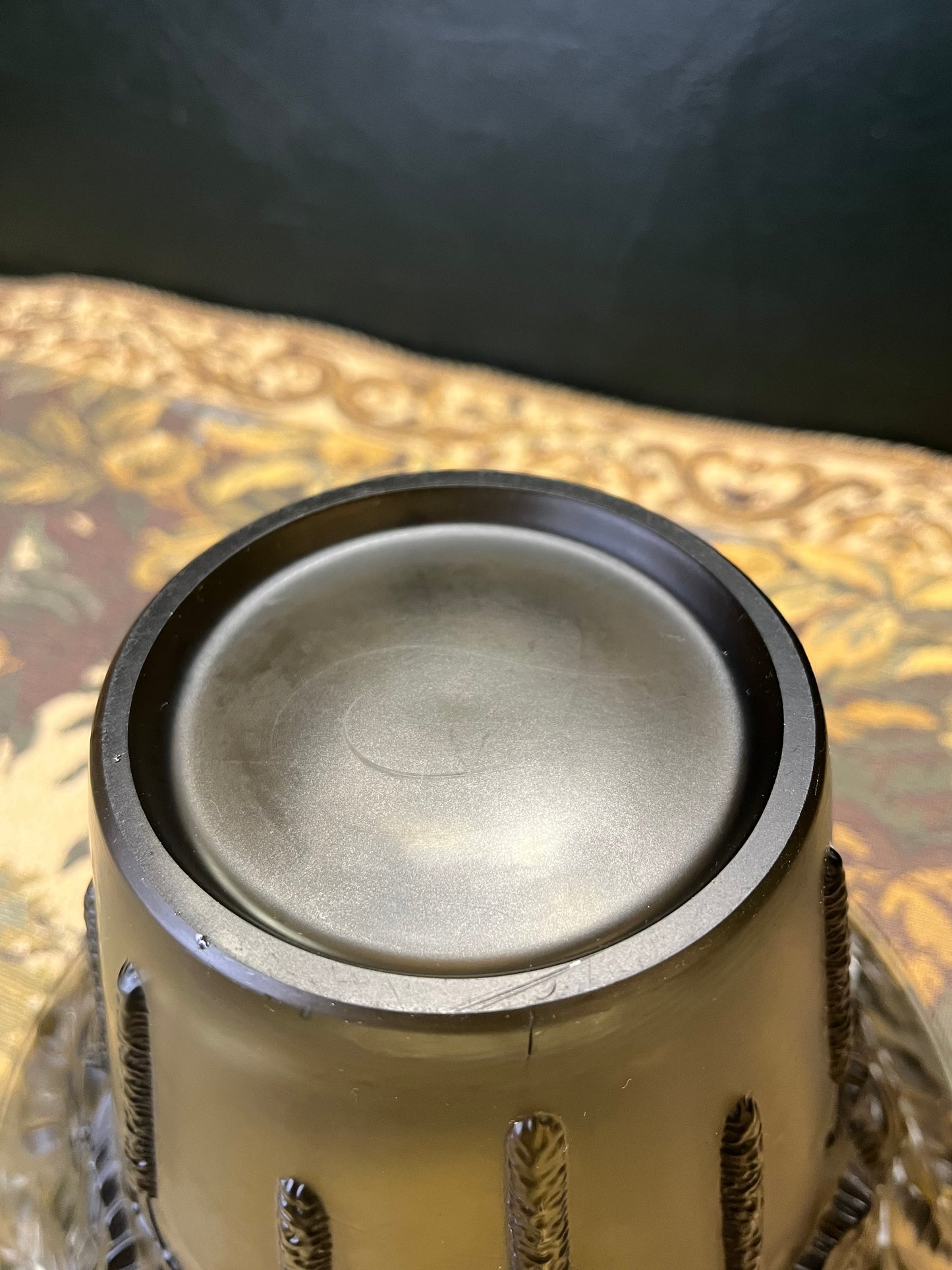 Barolac Persglas Vaas - Josef Ingwald Art Nouveau - Hazelaar Motief