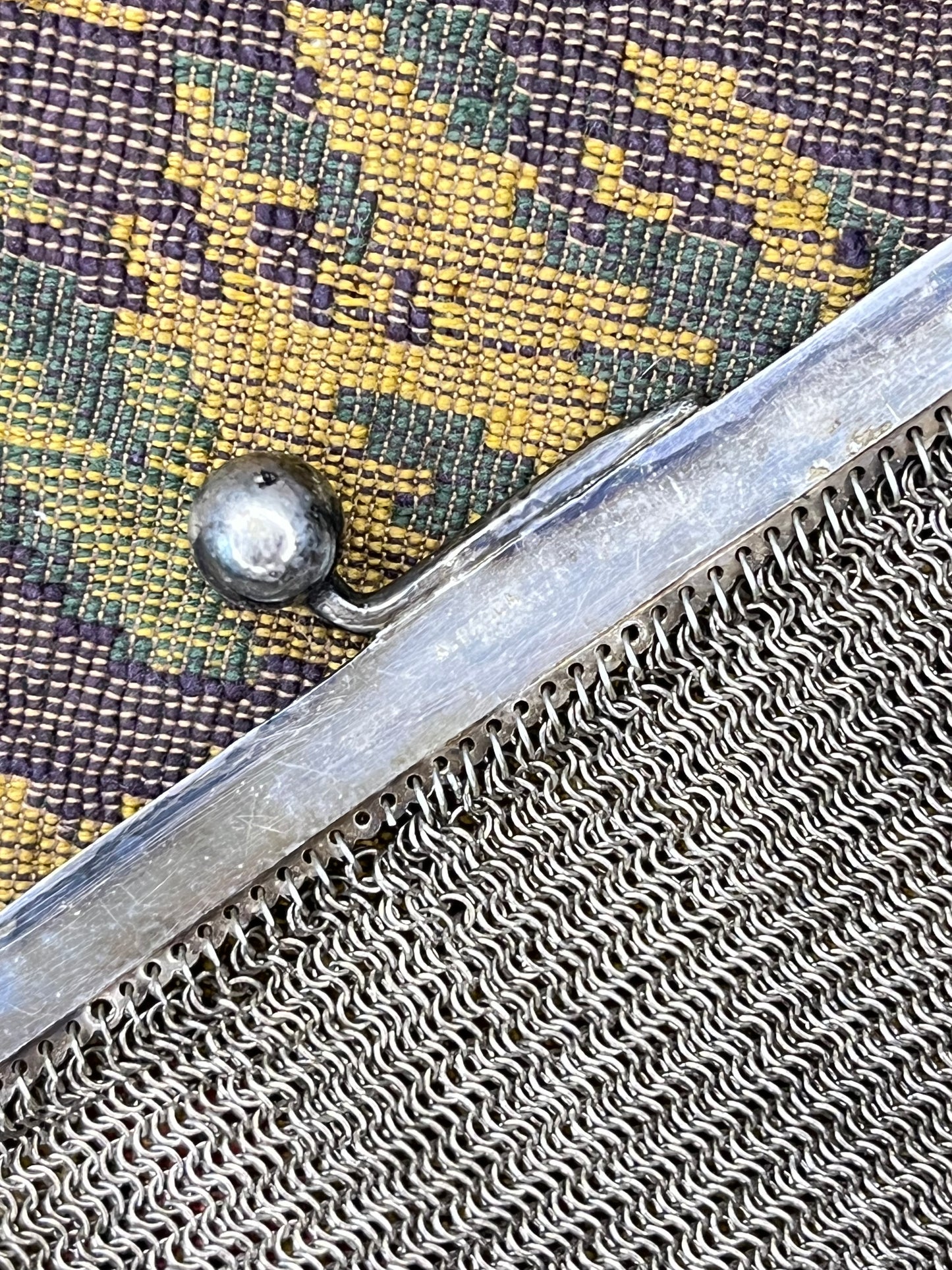 Antieke Art Nouveau & Art Deco Tasjes ca. 1900 – Alpaca Zilver & Glasparel