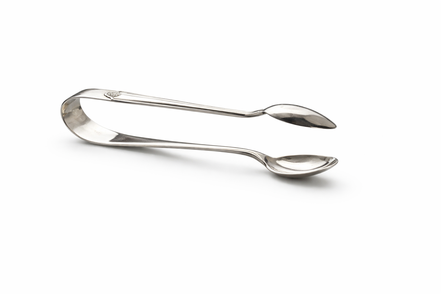 Engelse Art-Deco zilveren theelepelset (1925) – S. L. Deakin & Son – Sterling 925 – incl. suikertang & etui