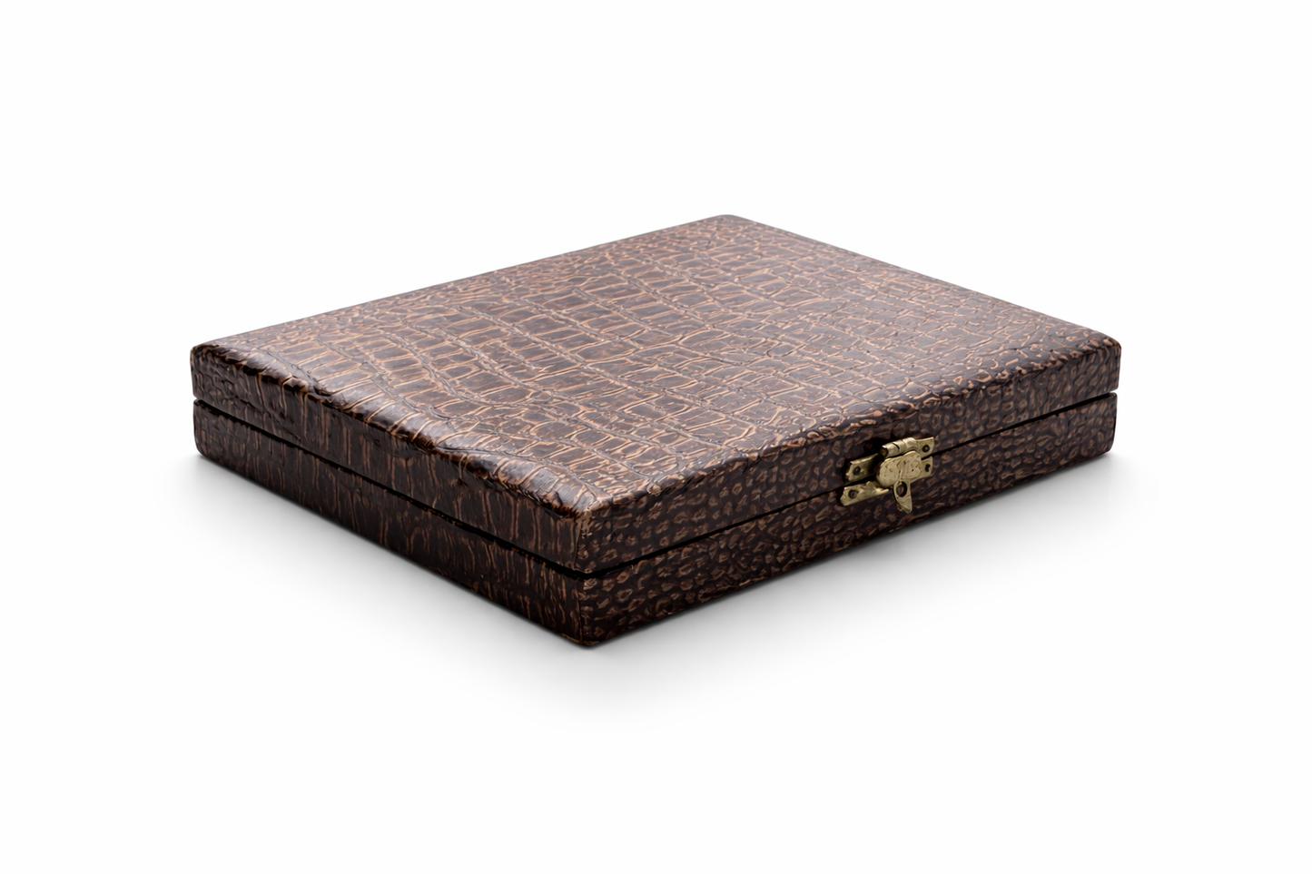 Engelse sterling zilveren theelepels – Arthur J. Bailey, Birmingham 1923 – Set van 6 in cassette