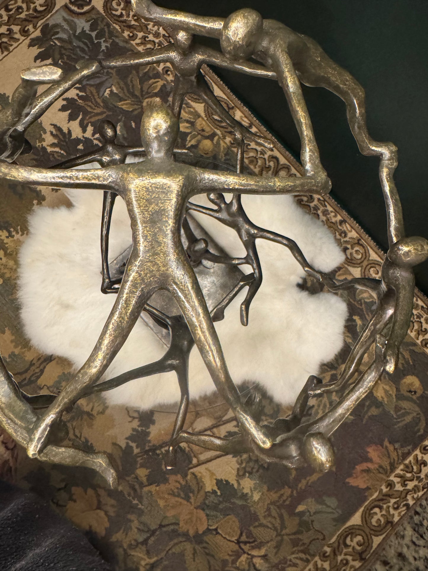 Benjamin Wouters (XX) - Bronzen Sculptuur 'Human Globe' - Hedendaagse Kunst