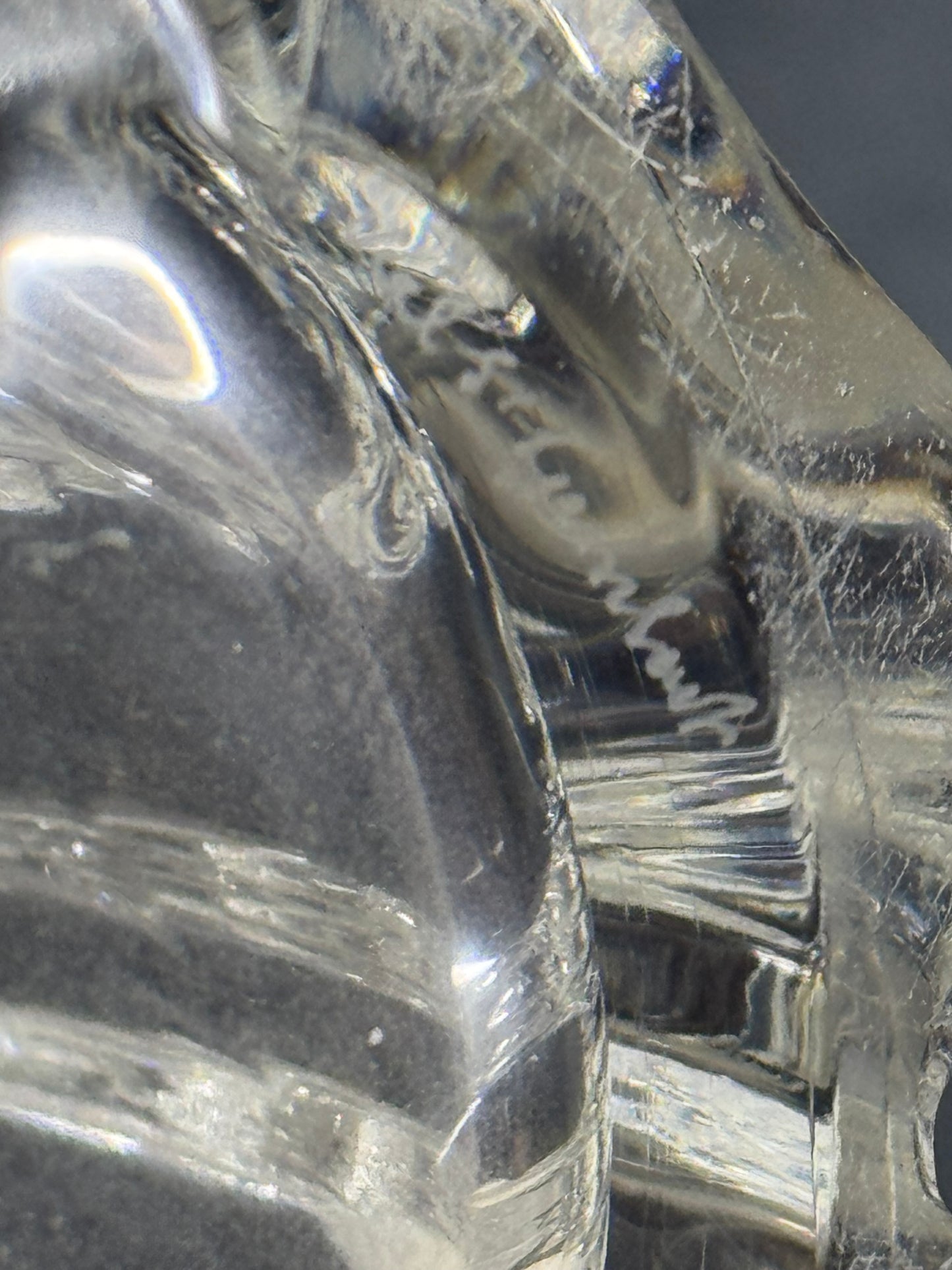 Val Saint Lambert Kristallen Vaas - Antonio & Guido Bon - Vintage Belgisch Kristal ca. 1950