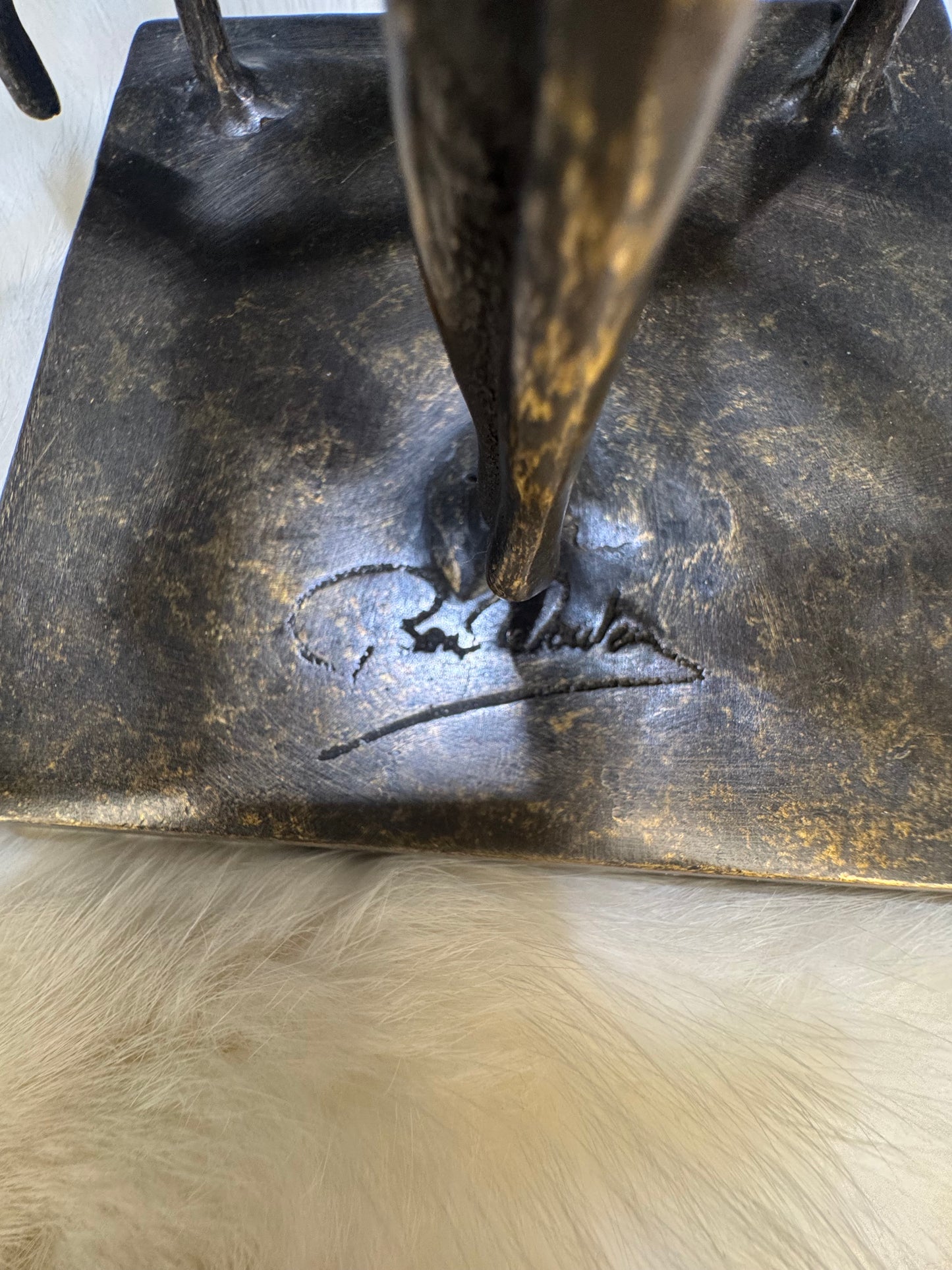 Benjamin Wouters (XX) - Bronzen Sculptuur 'Human Globe' - Hedendaagse Kunst