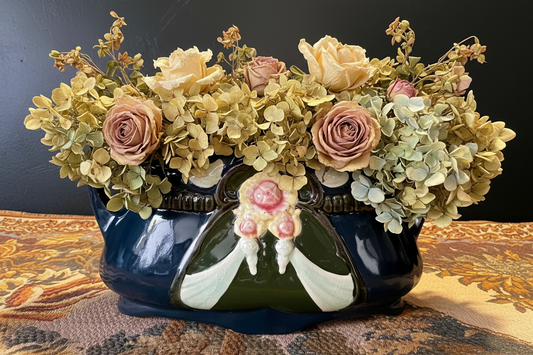 jardinière met bloemen inhoud