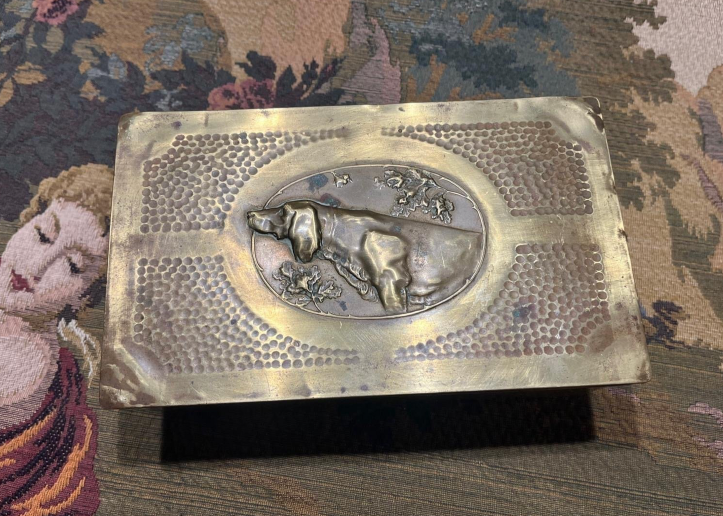 WMF Arts & Crafts Sigarendoos – Originele Staat met ouderdoms Patina