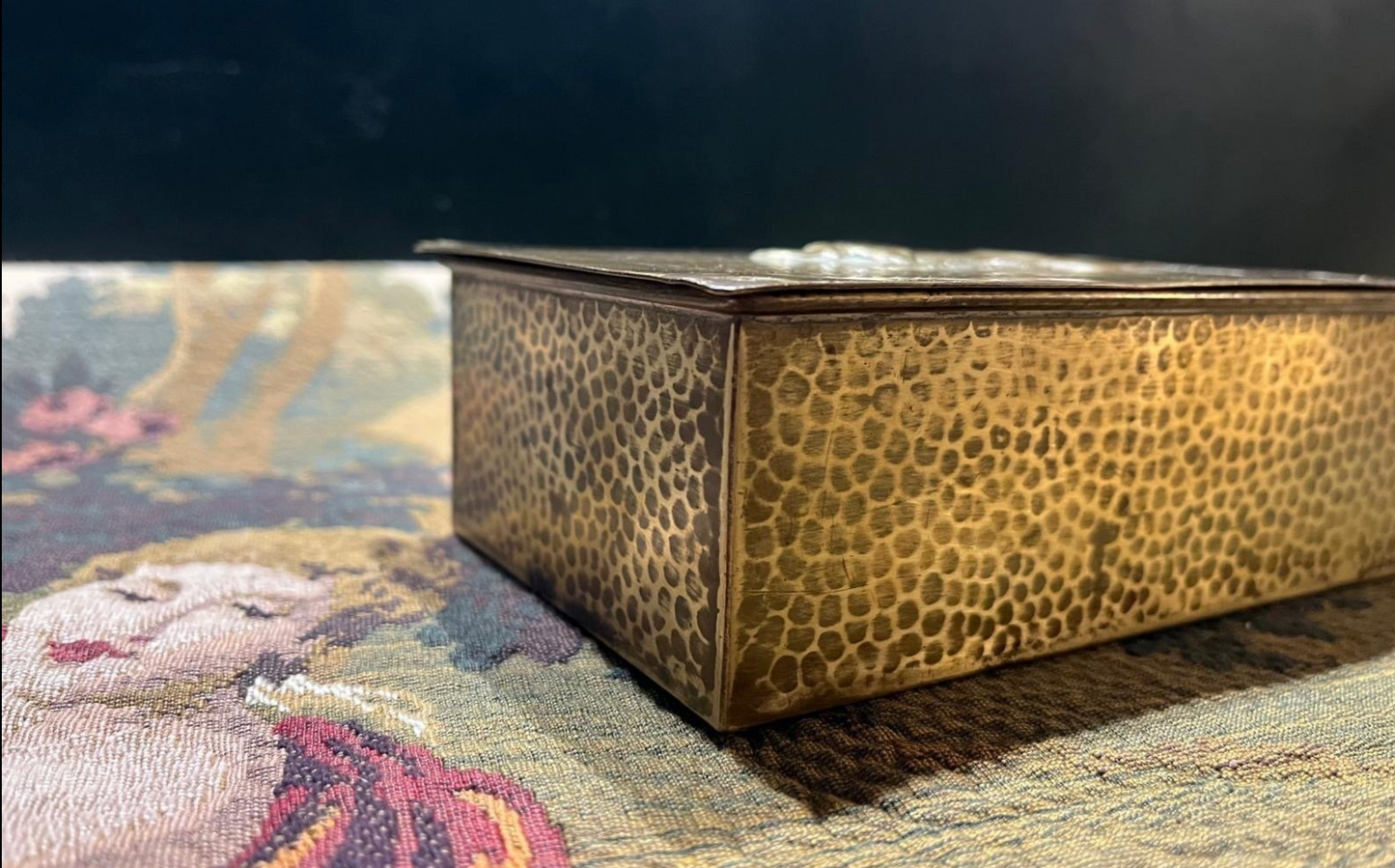 WMF Arts & Crafts Sigarendoos – Originele Staat met ouderdoms Patina