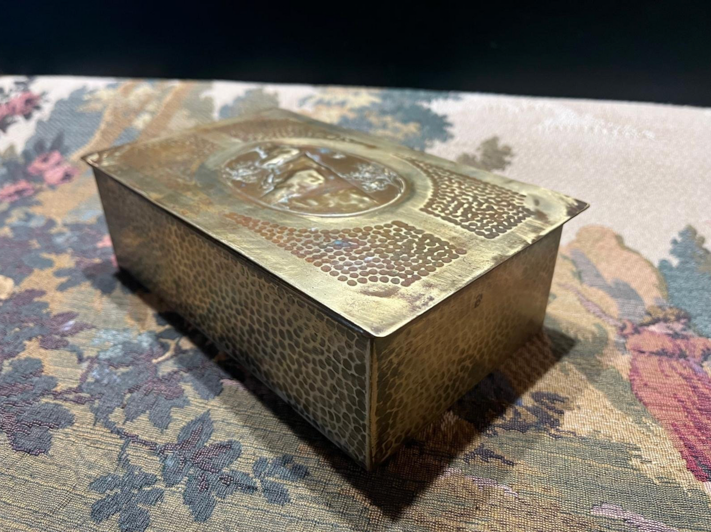 WMF Arts & Crafts Sigarendoos – Originele Staat met ouderdoms Patina