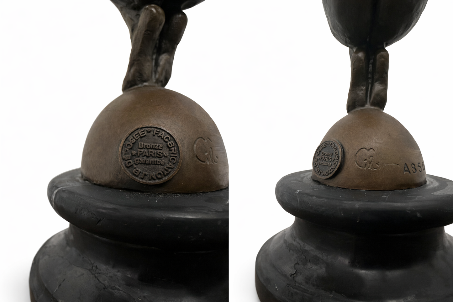 Milo (1910–1978) – Bronzen acrobaat in balans | Art Deco sculptuur