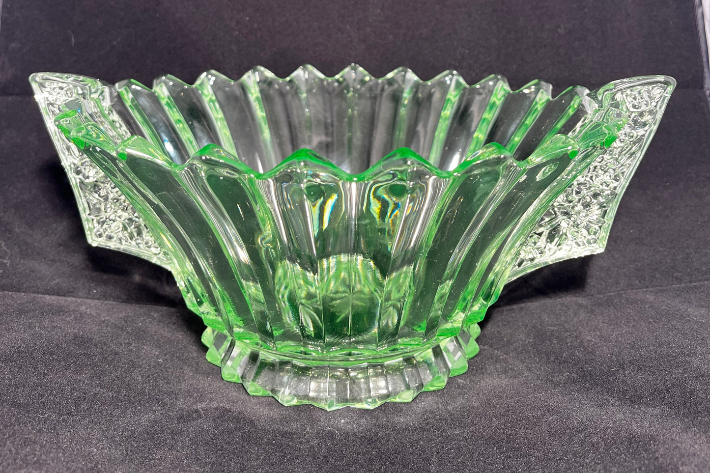 Uranium Belgium Art Glass