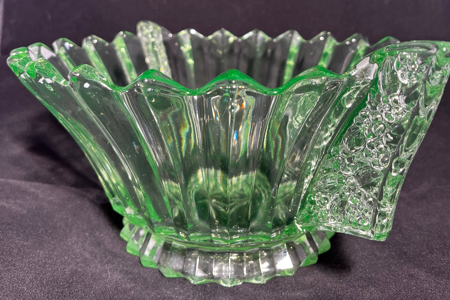 Uranium Belgium Art Glass