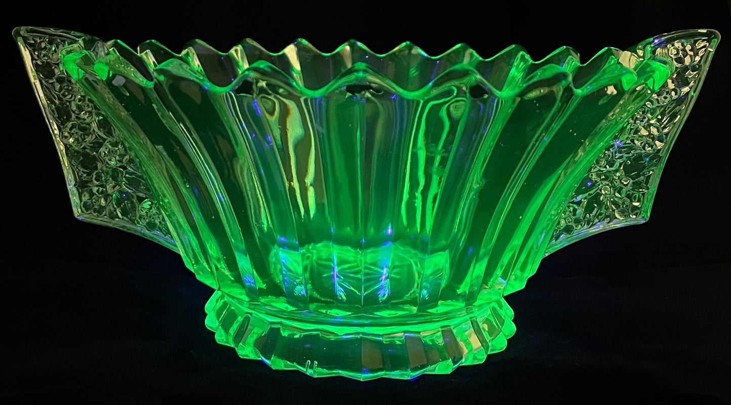 Uranium Belgium Art Glass