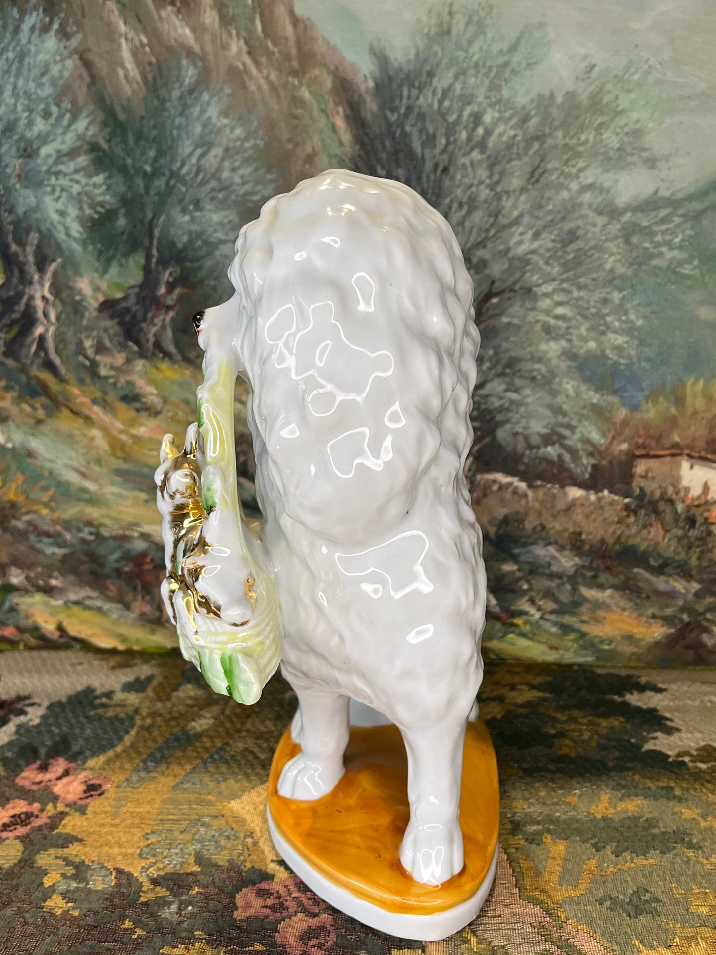 Staffordshire Schouwbeelden - Antiek Porselein Paar - Victoriaans England