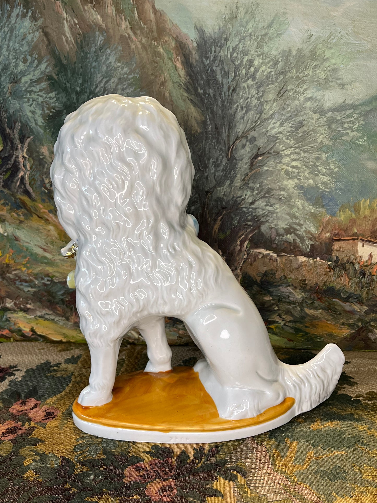 Staffordshire Schouwbeelden - Antiek Porselein Paar - Victoriaans England