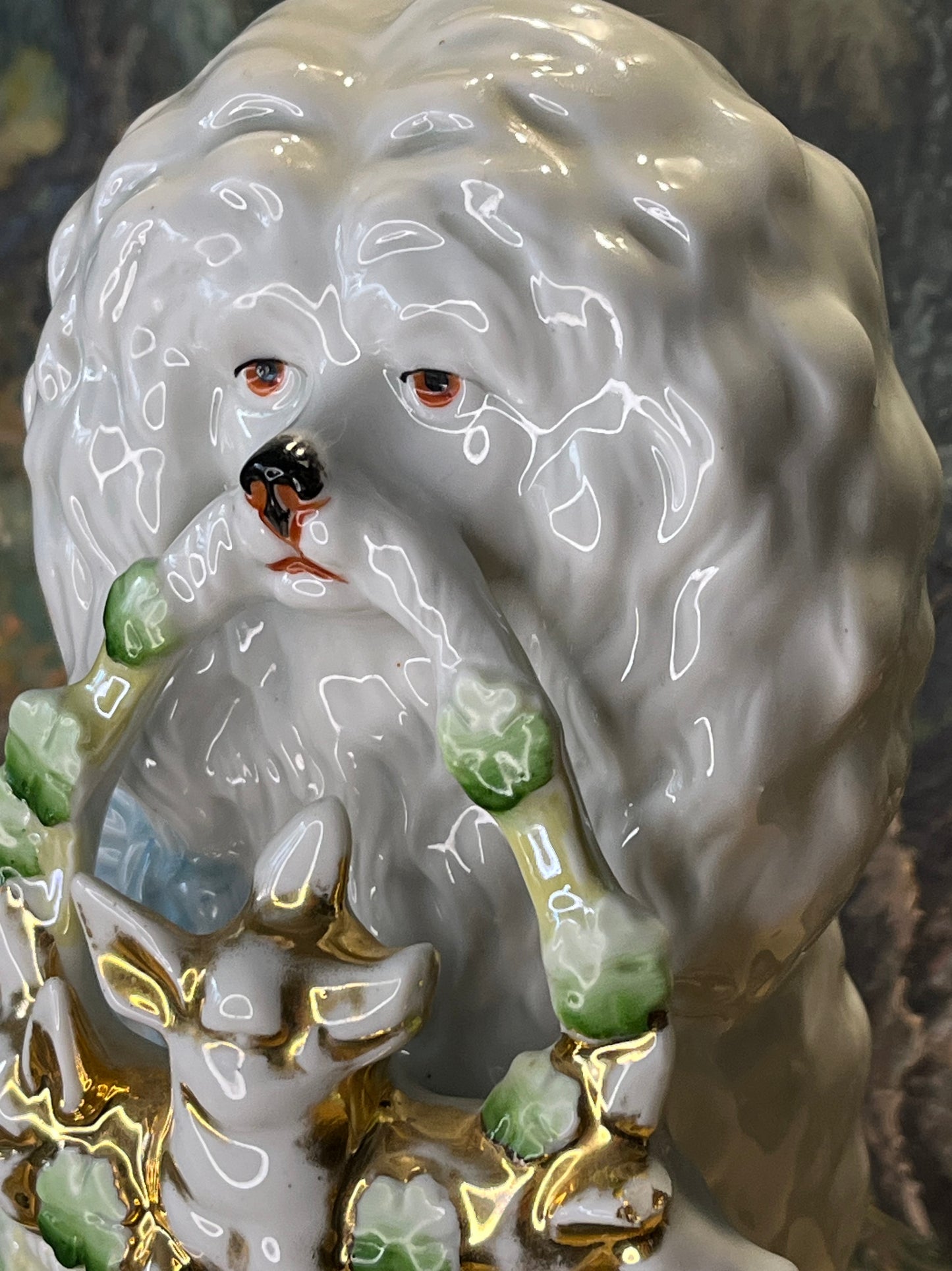 Staffordshire Schouwbeelden - Antiek Porselein Paar - Victoriaans England