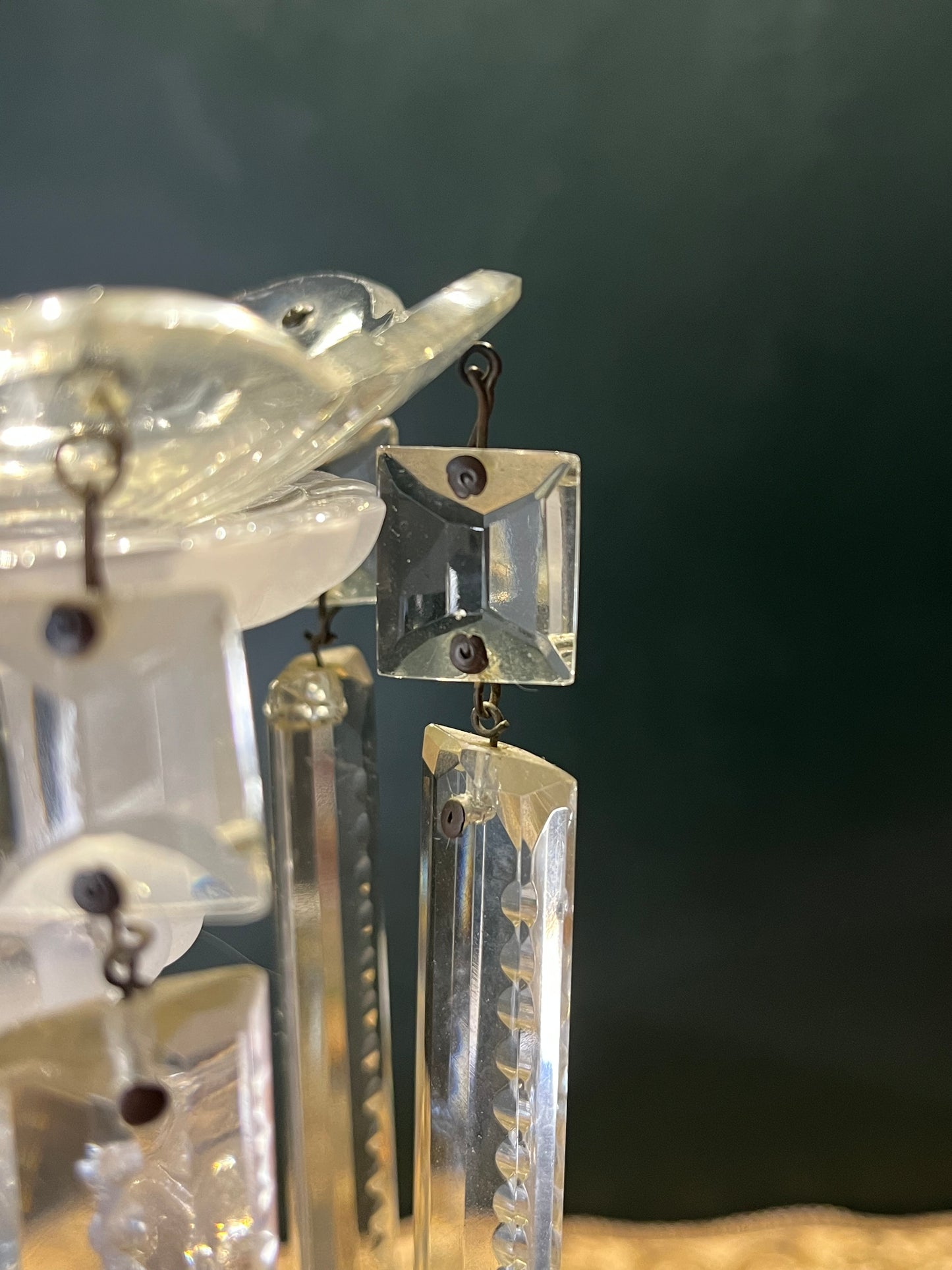 Val Saint Lambert Art Deco Griffoenen Kandelaren Set - Charles Graffart & René Delvenne