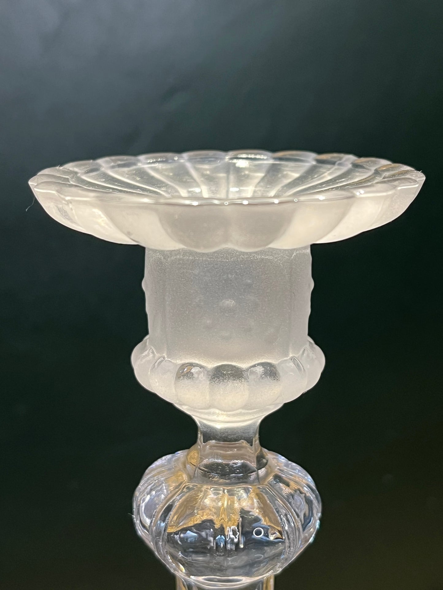 Val Saint Lambert Art Deco Griffoenen Kandelaren Set - Charles Graffart & René Delvenne