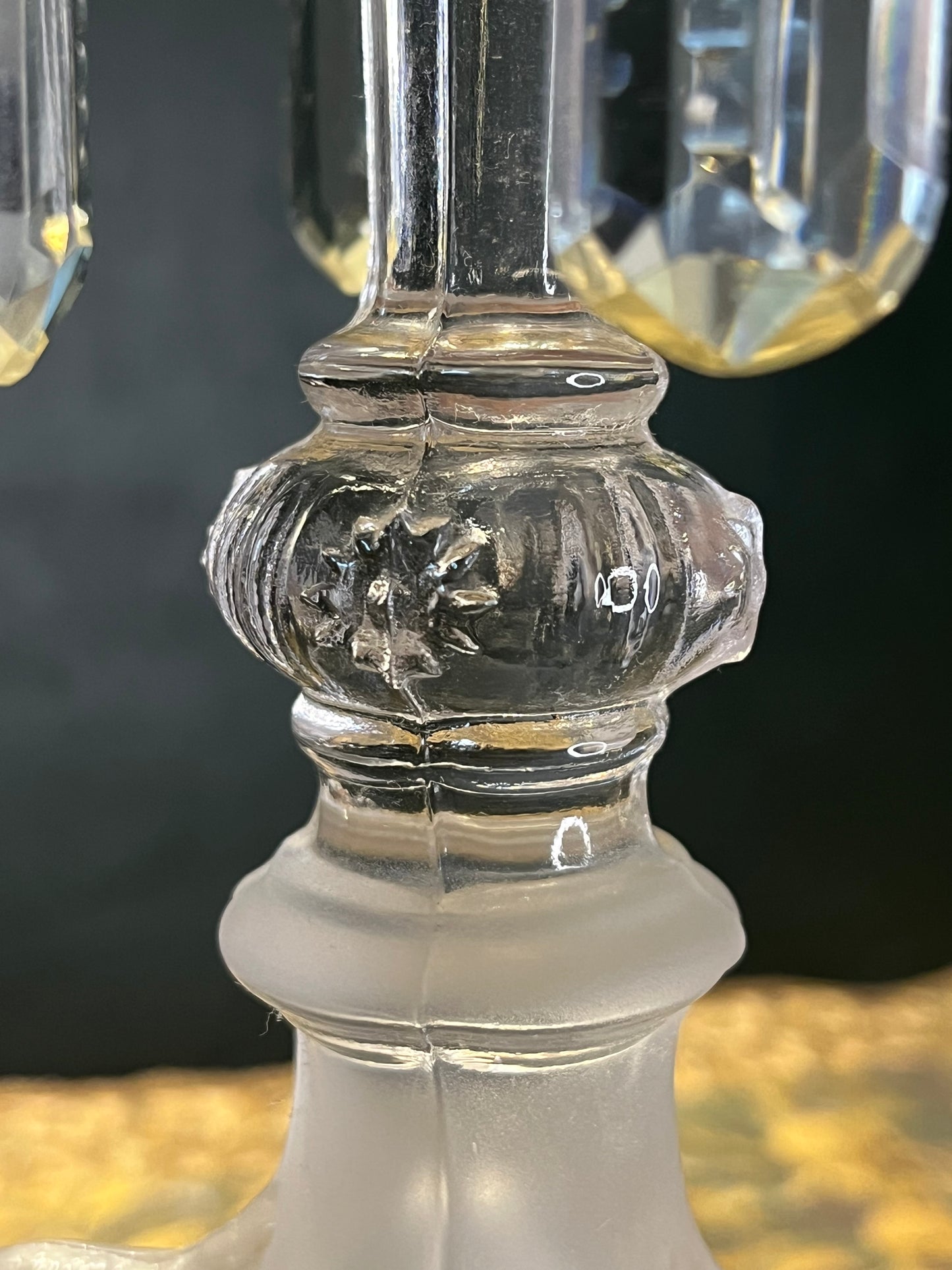 Val Saint Lambert Art Deco Griffoenen Kandelaren Set - Charles Graffart & René Delvenne