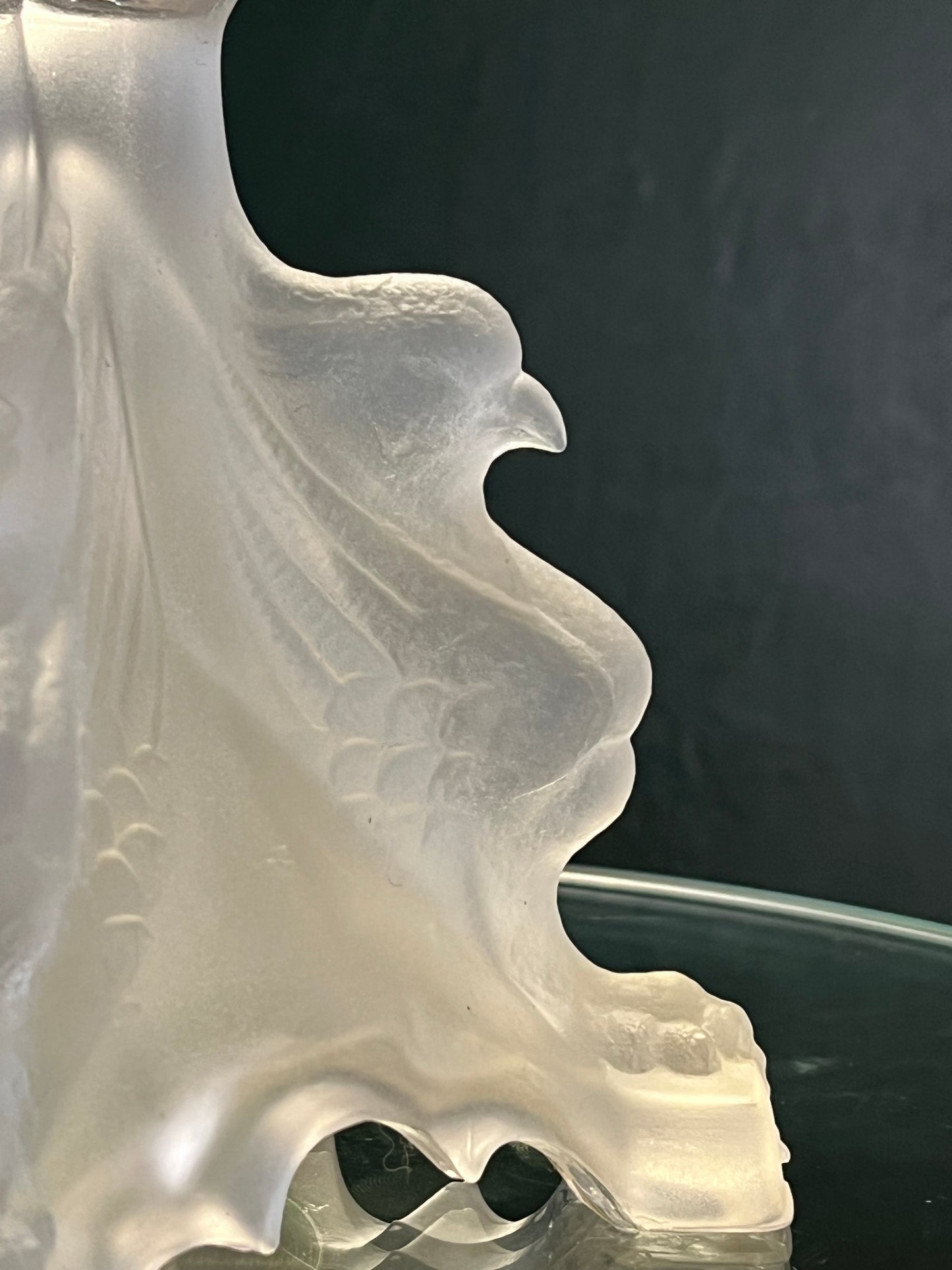 Val Saint Lambert Art Deco Griffoenen Kandelaren Set - Charles Graffart & René Delvenne