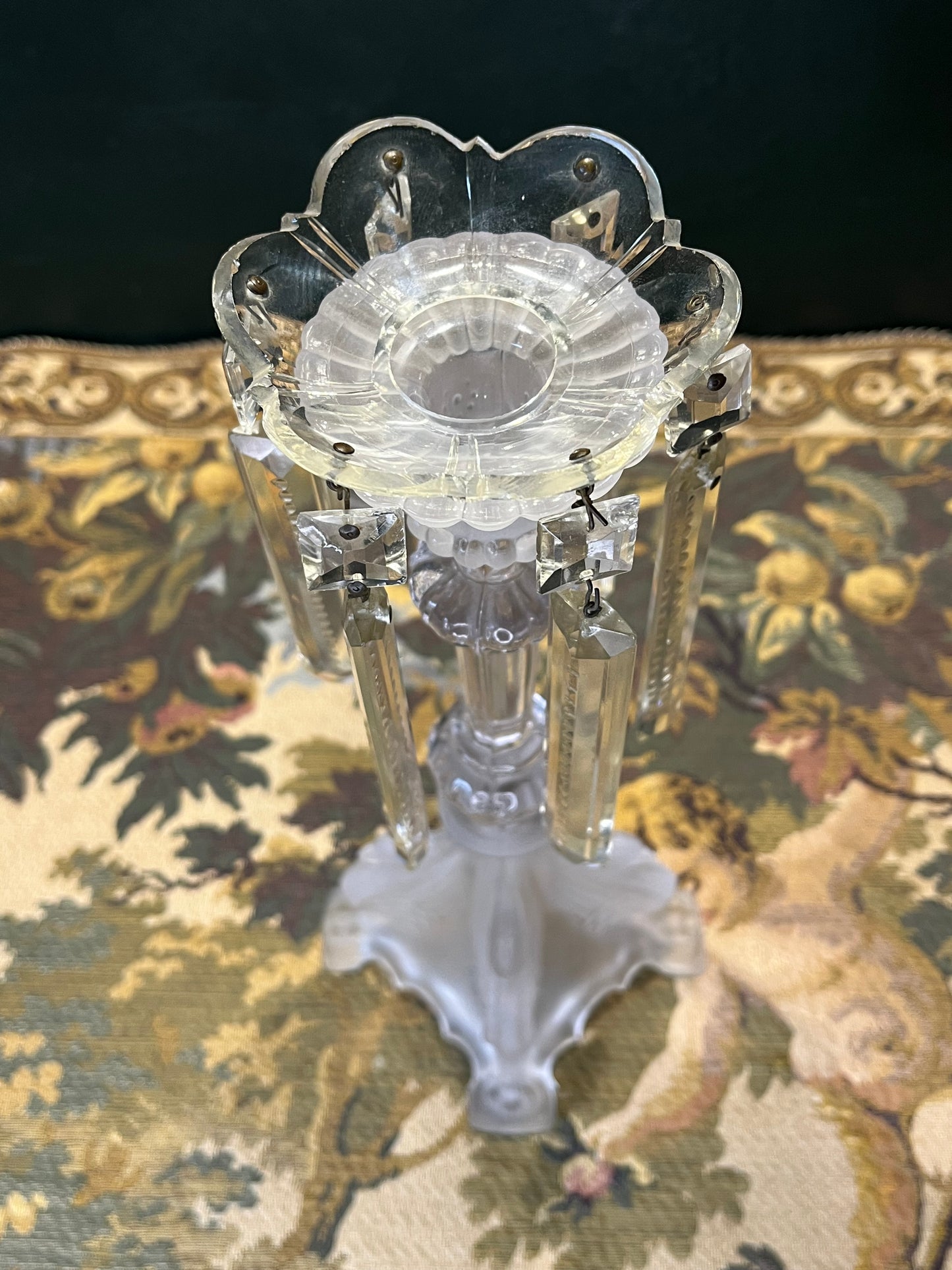 Val Saint Lambert Art Deco Griffoenen Kandelaren Set - Charles Graffart & René Delvenne