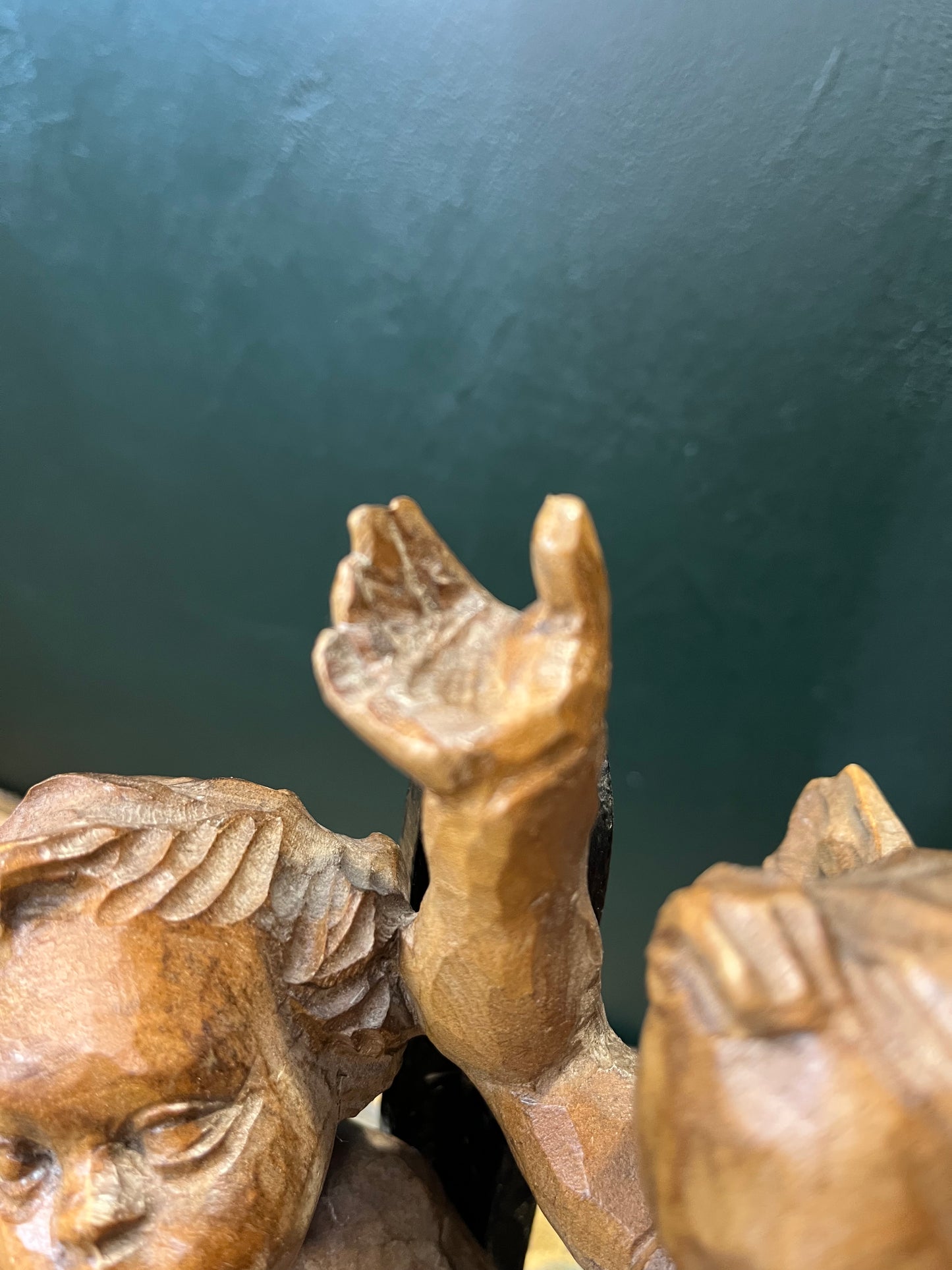 Antieke Barokke Cherubijnen - Handgesneden Hout, Italië ca. 1700