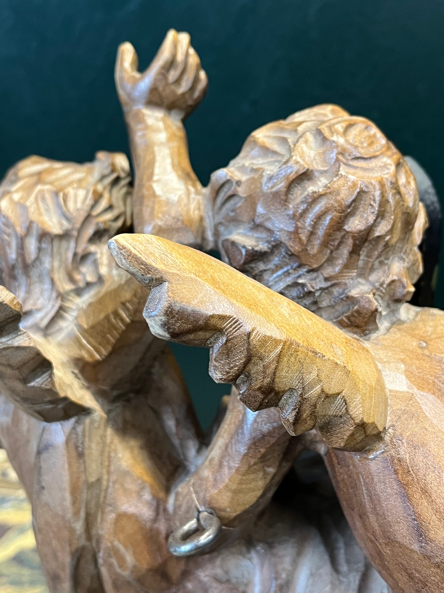 Antieke Barokke Cherubijnen - Handgesneden Hout, Italië ca. 1700