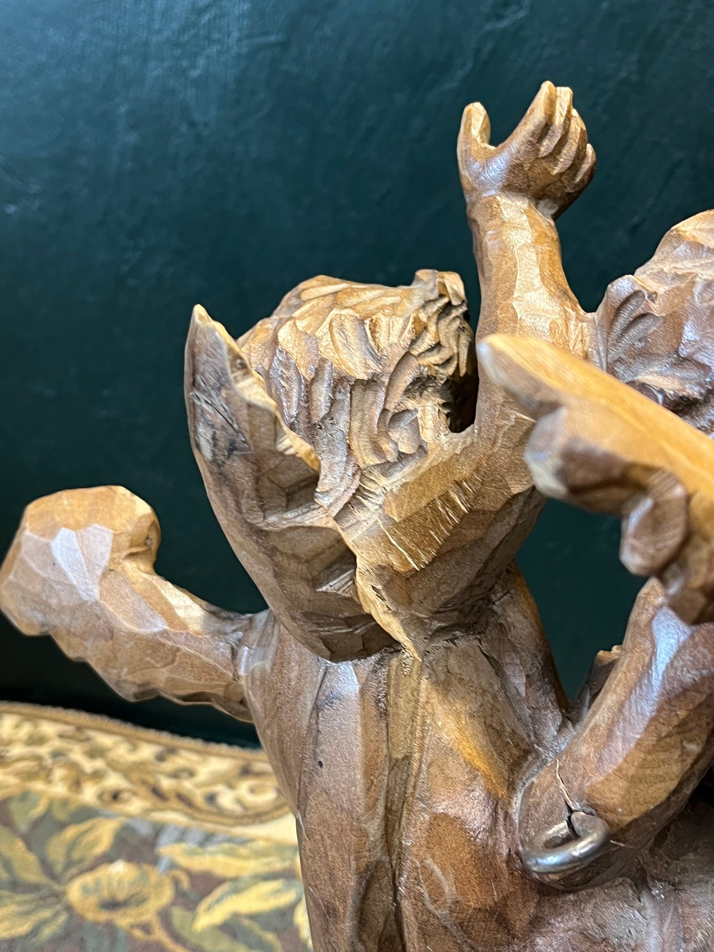 Antieke Barokke Cherubijnen - Handgesneden Hout, Italië ca. 1700