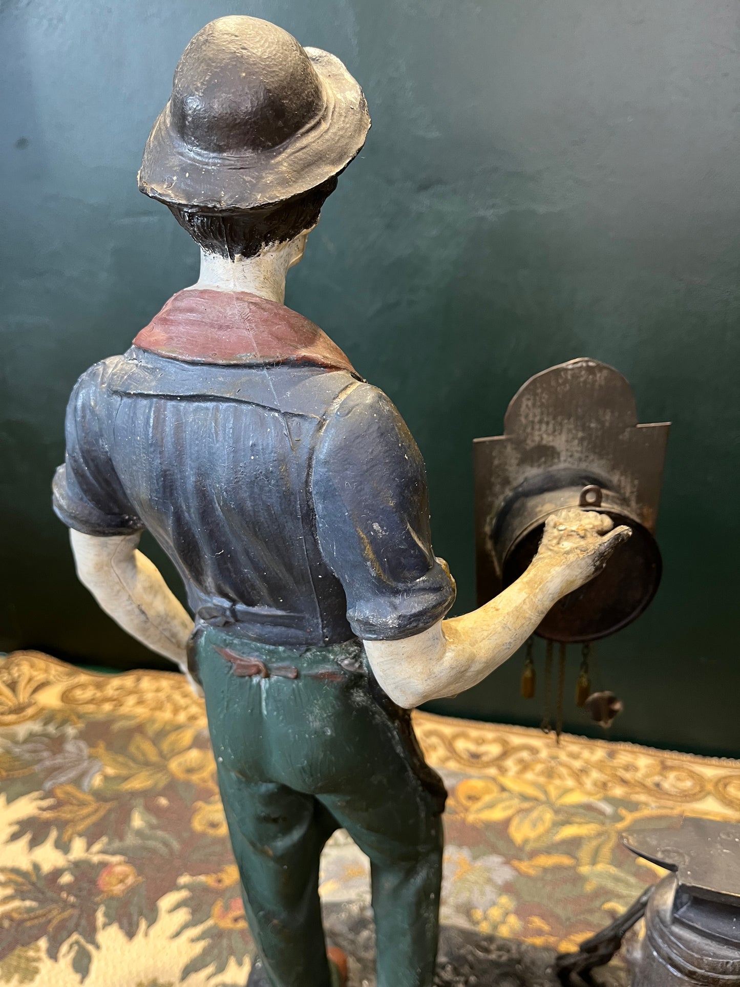 achterzijde klokken maker