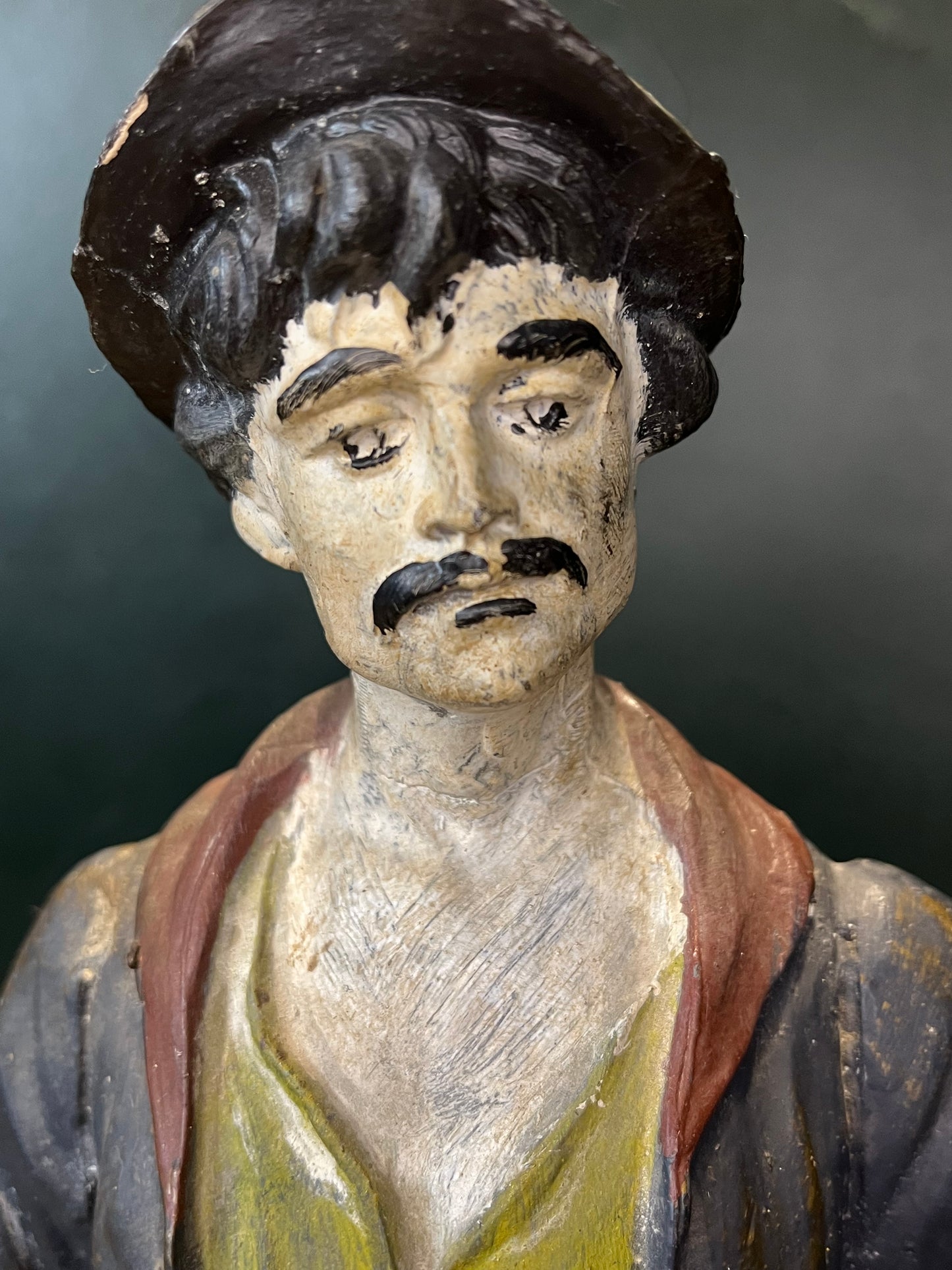 gezicht van klokken maker