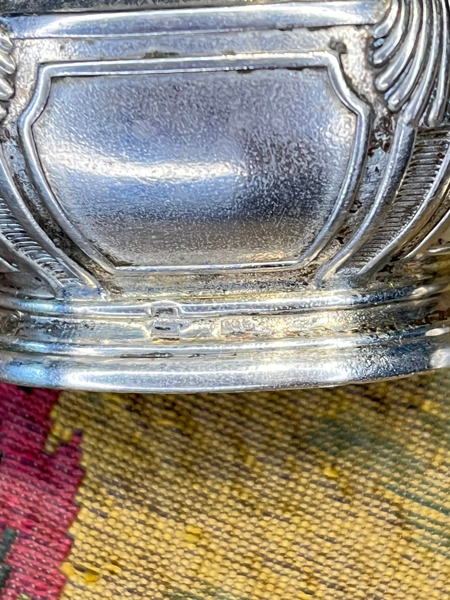 Antieke Zilveren Salerons Médicis ca. 1900 | Massief Zilver met Glazen Inzet