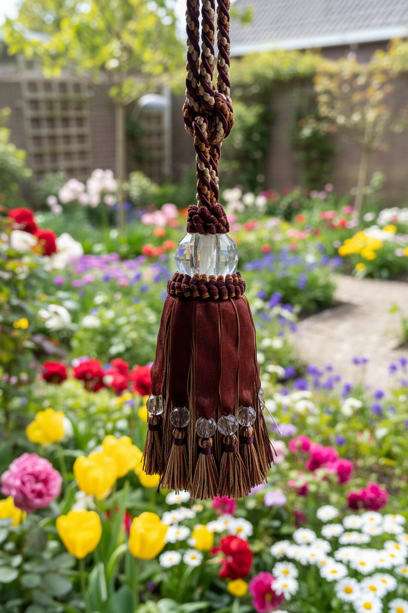 gordijnen kwast tuin